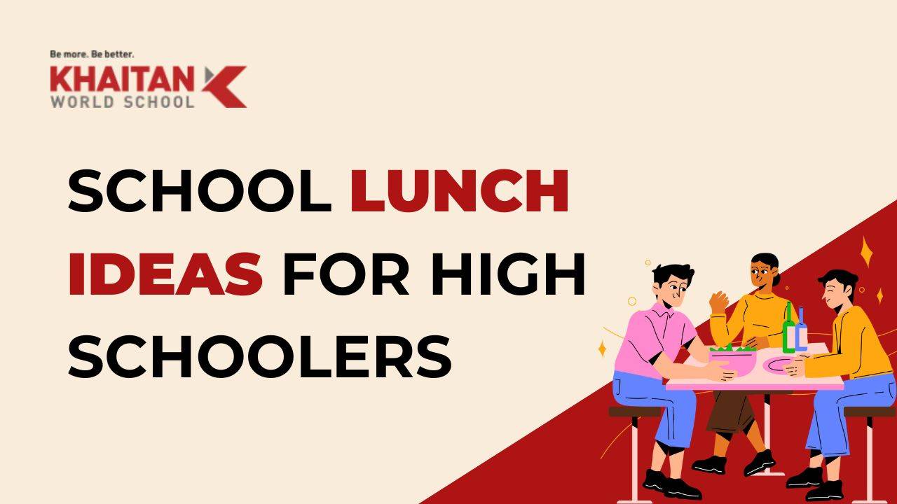 School Lunch Ideas for High Schoolers